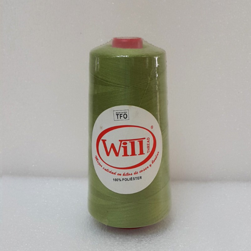 HILO DE COSER WILL (387 - VERDE HIERBA - 2500Y) 40/2 -TFO