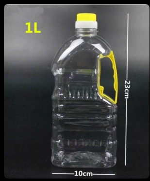 ENVASE DE PLASTICO 1 LITRO PARA ACEITE