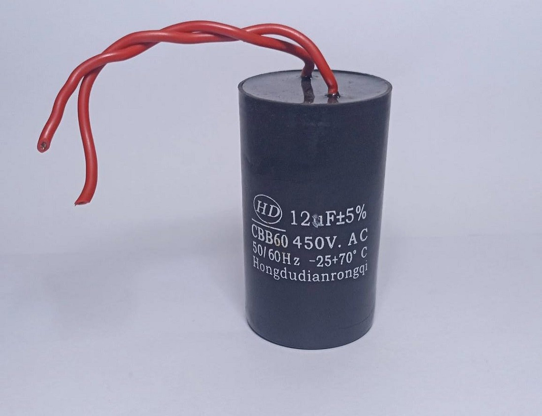 CAPACITOR P/ MOTOR INDUSTRIAL RM1818-1- NORMAL (12UF / 10UF)