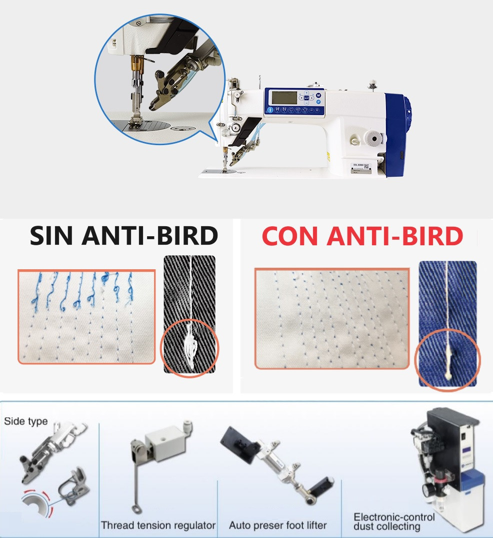 KIT CORTA HILO SUPERIOR ANTI-BIRD (NEUMATICO) P/ RECTA INDUSTRIAL ELECTRONICA