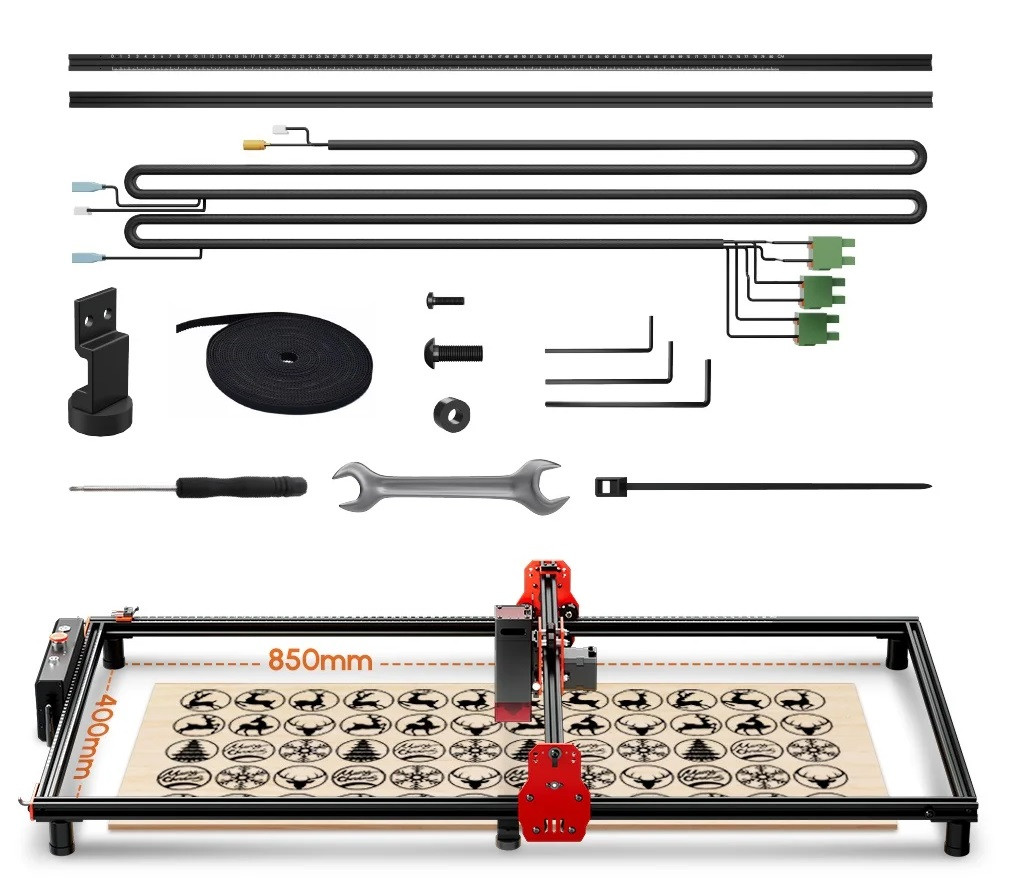 SOPORTE EXTENSOR (85X40CM) WILLPEX ALGOLASER DIY KIT 10W