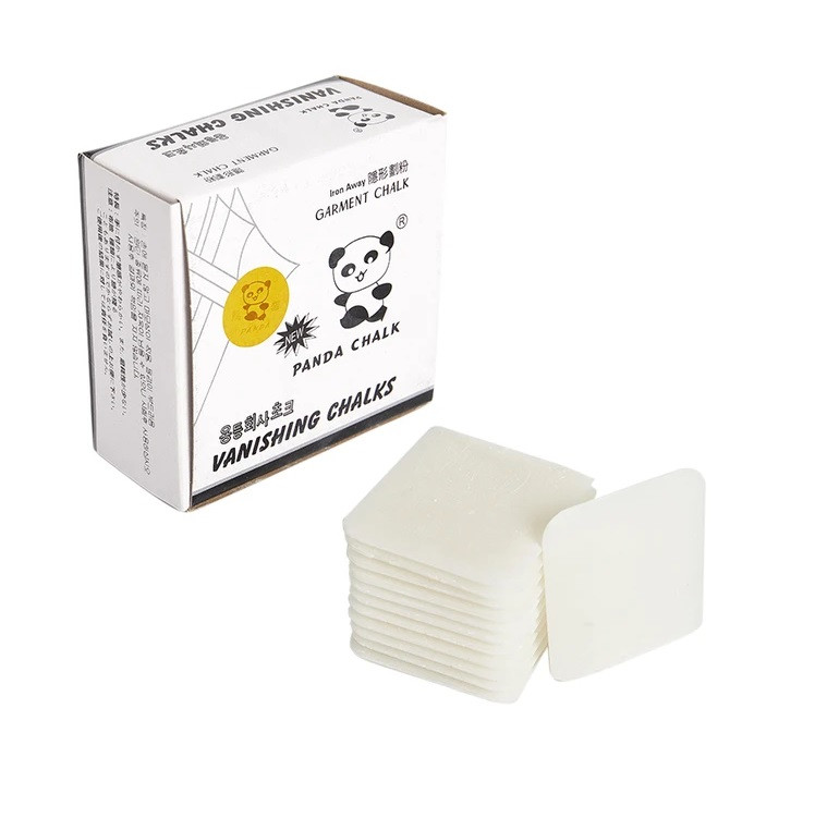 TIZA (DE CERA) PARA TELA (BLANCO) - 50 UNIDADES