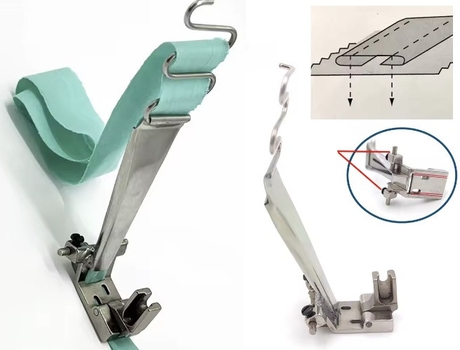 DOBLADILLADOR (CINTA ADIDAS - 2,5) CADENETA 2 AGUJAS