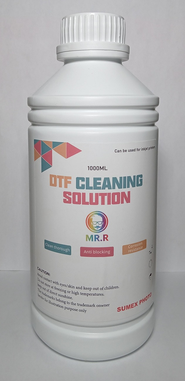 LIQUIDO LIMPIADOR DE CABEZAL (1 LITRO)  IMPRESORA DTG/DTF