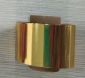 CINTA FOIL DORADO (25MM X 100 METROS) P/ TRANSFER FOIL WILLPEX NDL-320C