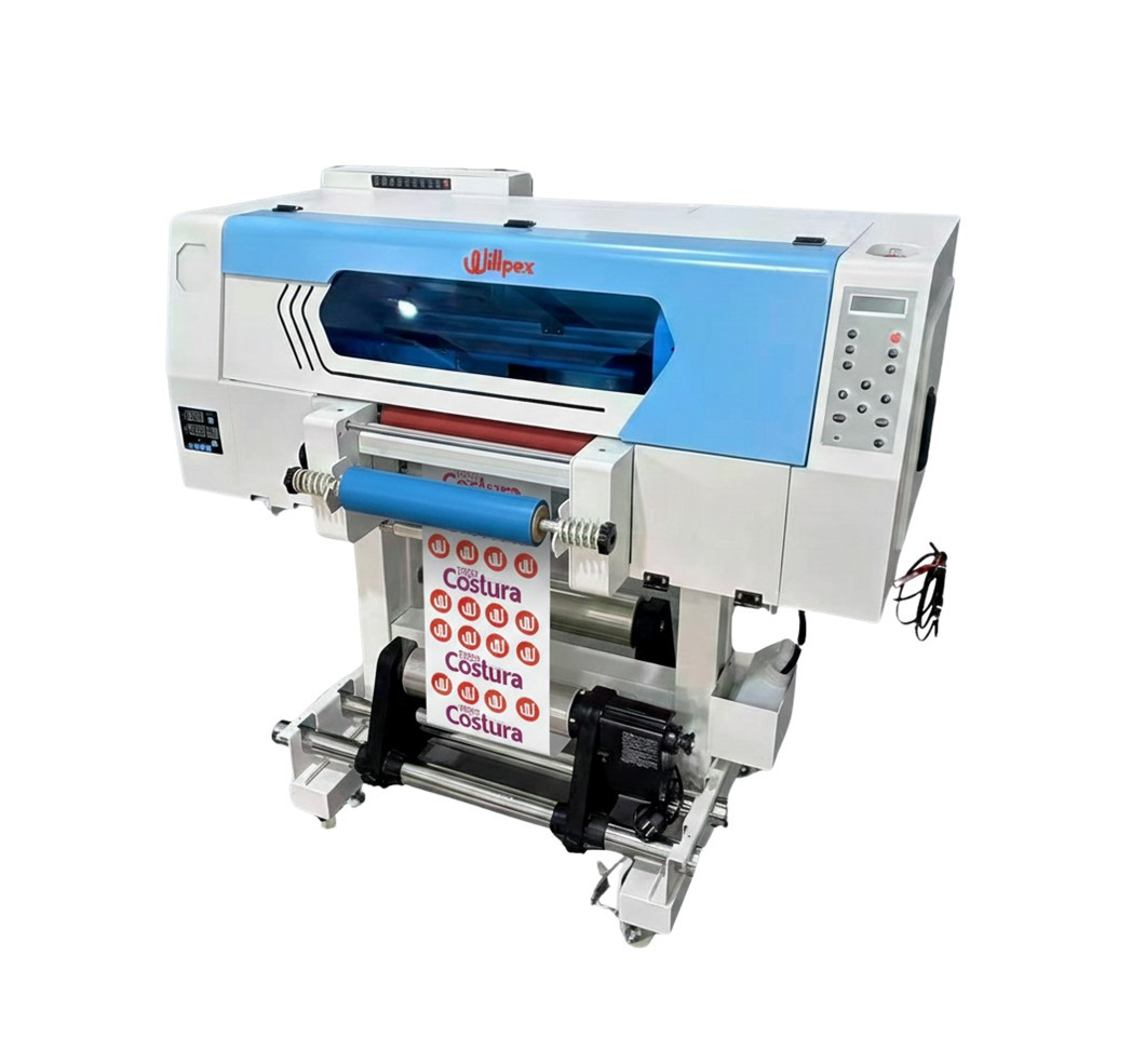 IMPRESORA UV DTF INDUSTRIAL (4 CABEZALES I3200 - 30 CM) WILLPEX SS-A304 (CON ESTANTE)