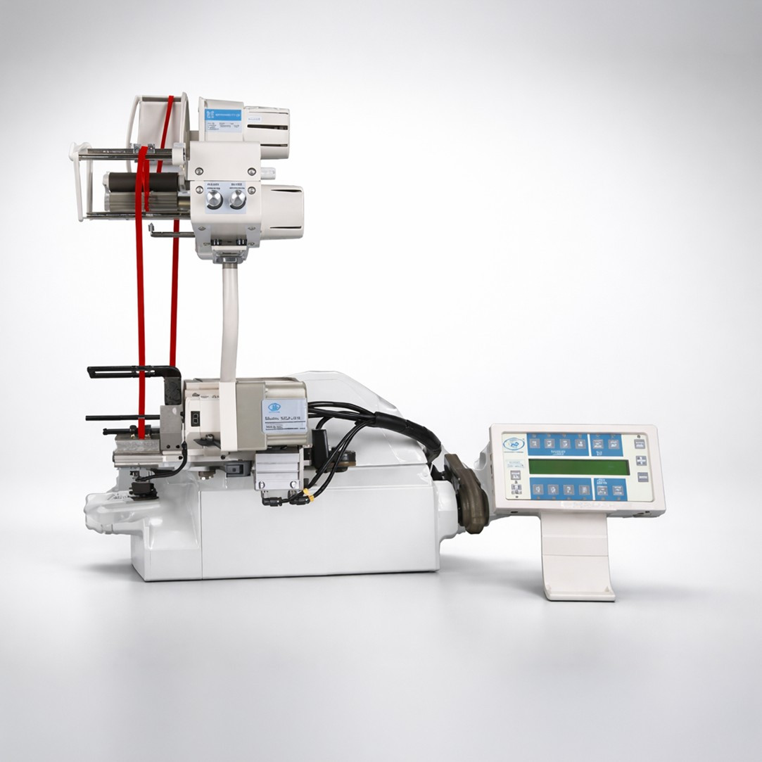 TENSIONADOR DOSIFICADOR Y CORTADOR DE ELASTICO PARA OVERLOCK JACK JK-797DI