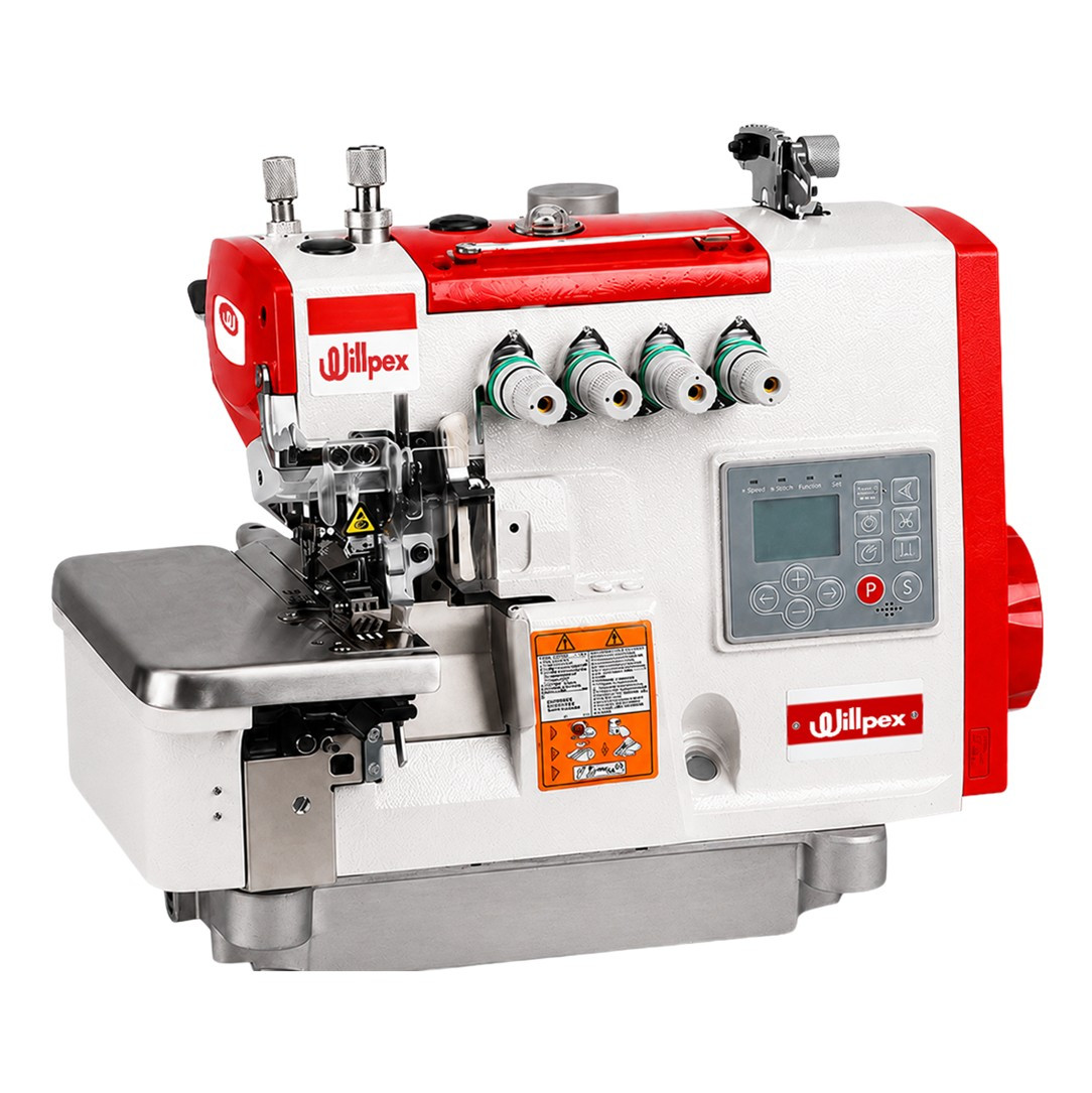 OVERLOCK ELECTRONICA (5 HILOS - DOBLE ARRASTRE) WILLPEX G5T-5-02/233/EUT (MOTOR INCORPORADO)