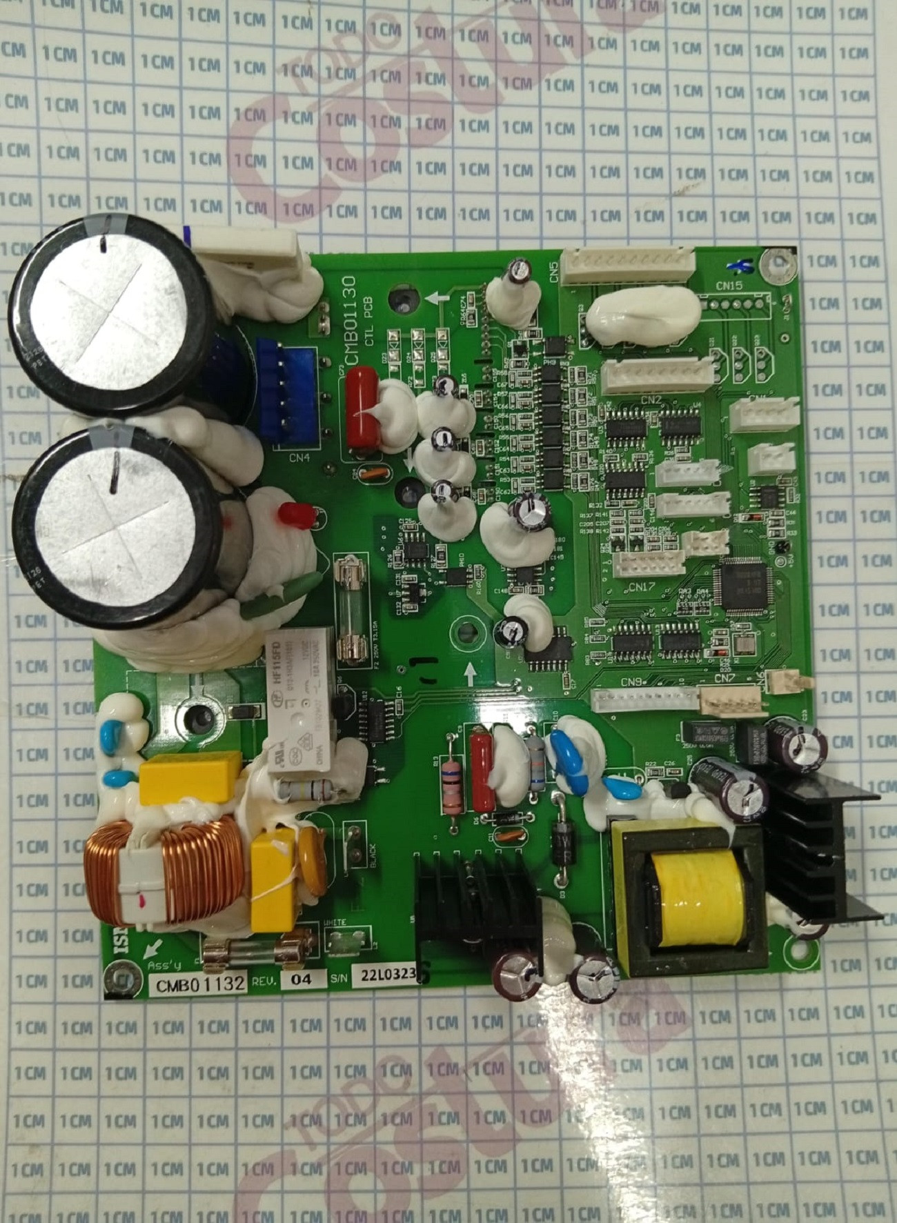 PLACA ELECTRONICA ISM DE GUILLOTINA DE CORTE (ATK) PARA COLLARETA